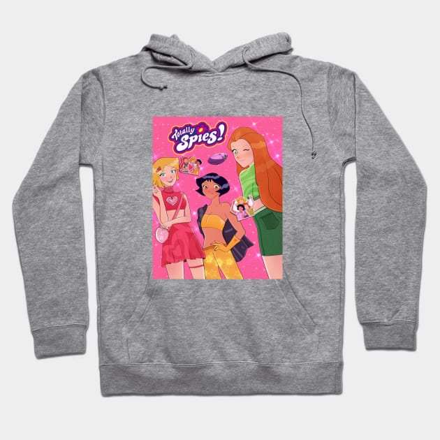 Totally spies Hoodie by Aesthetic_cornerr